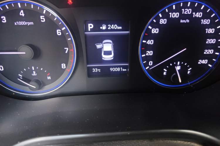 Used Hyundai Mistra 2017 1.8L Automatic Smart GLS China V Standard Odometer Close Up