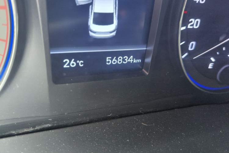 Used Hyundai Mistra 2017 1.8L Automatic Smart GLS China V Standard Odometer Close Up