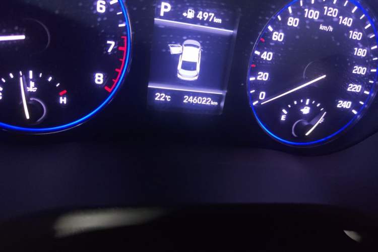 Used Hyundai Mistra 2017 1.8L Automatic Smart GLS China V Standard Odometer Close Up