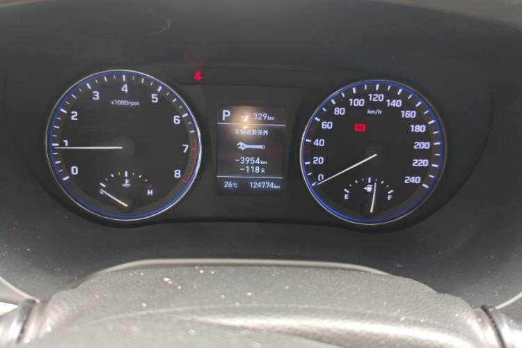 Used Hyundai Mistra 2017 1.8L Automatic Smart GLS China V Standard Odometer Close Up