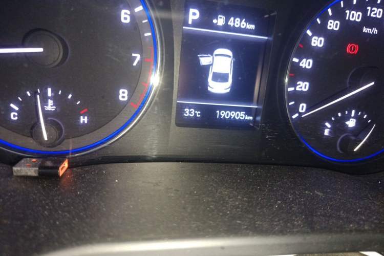 Used Hyundai Mistra 2017 1.8L Automatic Smart GLS China V Standard Odometer Close Up
