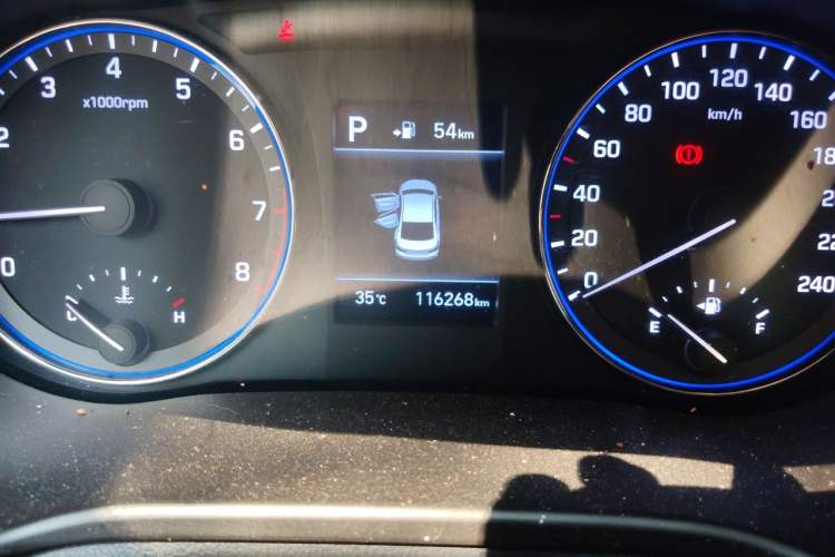 Used Hyundai Mistra 2017 1.8L Automatic Smart GLS China V Standard Odometer Close Up