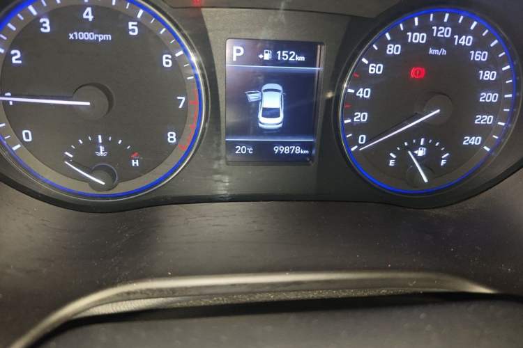 Used Hyundai Mistra 2017 1.8L Automatic Smart GLS China V Standard Odometer Close Up