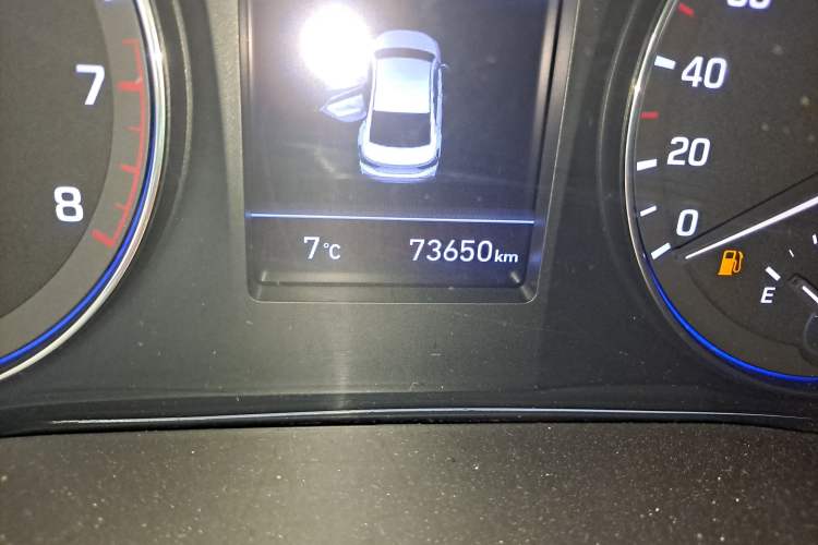 Used Hyundai Mistra 2017 1.8L Automatic Smart GLS China V Standard Odometer Close Up