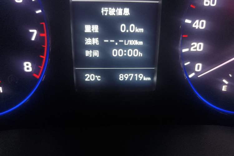 Used Hyundai Mistra 2017 1.8L Automatic Smart GLS China V Standard Odometer Close Up