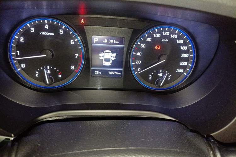 Used Hyundai Mistra 2017 1.8L Automatic Smart GLS China V Standard Odometer Close Up