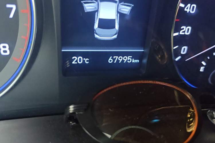 Used Hyundai Mistra 2017 1.8L Automatic Smart GLS China V Standard Odometer Close Up