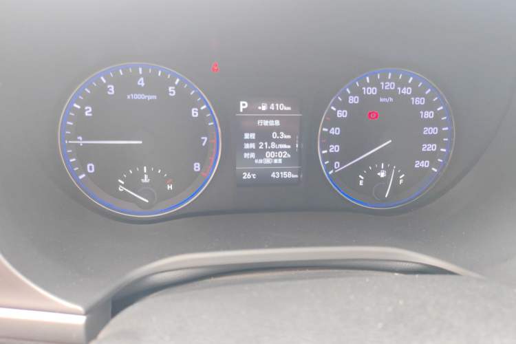 Used Hyundai Mistra 2017 1.8L Automatic Smart GLS China V Standard Odometer Close Up