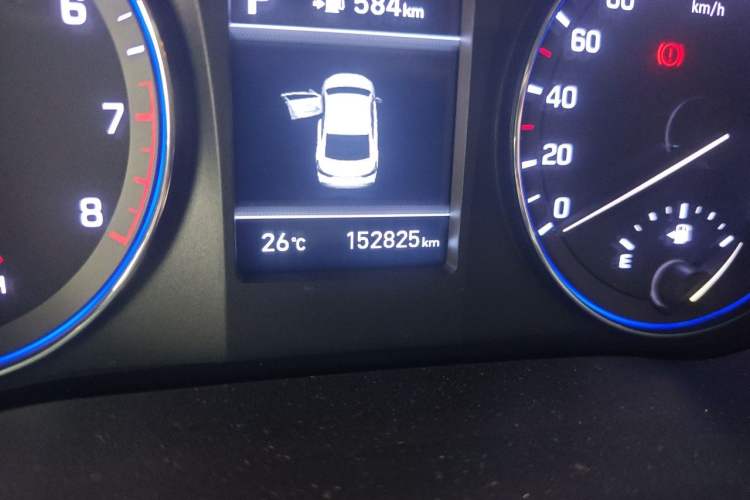 Used Hyundai Mistra 2017 1.8L Automatic Smart GLS China V Standard Odometer Close Up