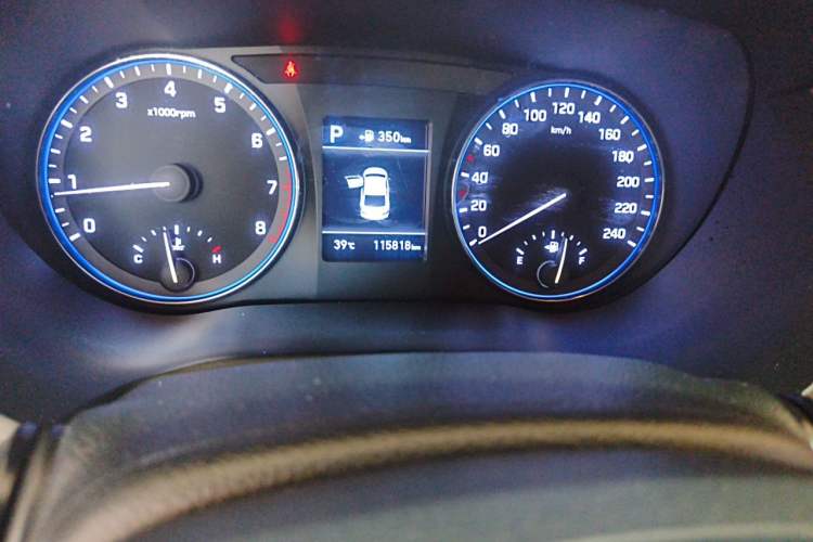 Used Hyundai Mistra 2017 1.8L Automatic Smart GLS China V Standard Odometer Close Up