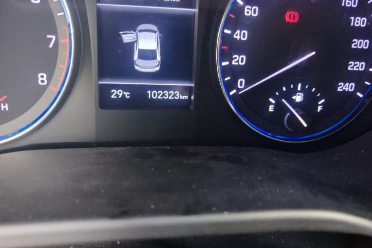 Used Hyundai Mistra 2017 1.8L Automatic Smart GLS China V Standard Odometer Close Up