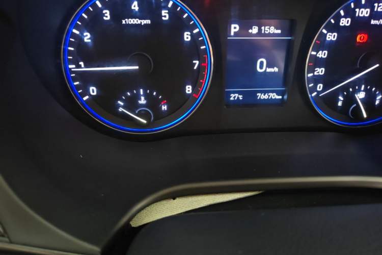 Used Hyundai Mistra 2017 1.8L Automatic Smart GLS China V Standard Odometer Close Up