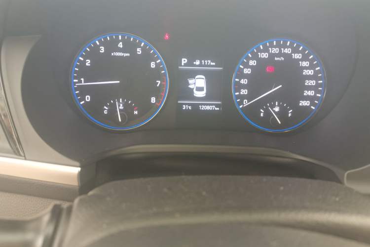 Used Hyundai Mistra 2017 1.6T Automatic Smart GLS China V Standard Odometer Close Up