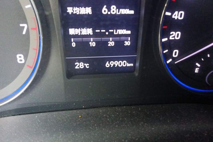 Used Hyundai Mistra 2017 1.8L Automatic Smart GLS China V Standard Odometer Close Up