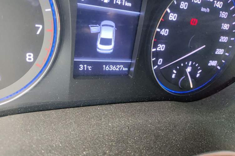 Used Hyundai Mistra 2017 1.8L Automatic Smart GLS China V Standard Odometer Close Up