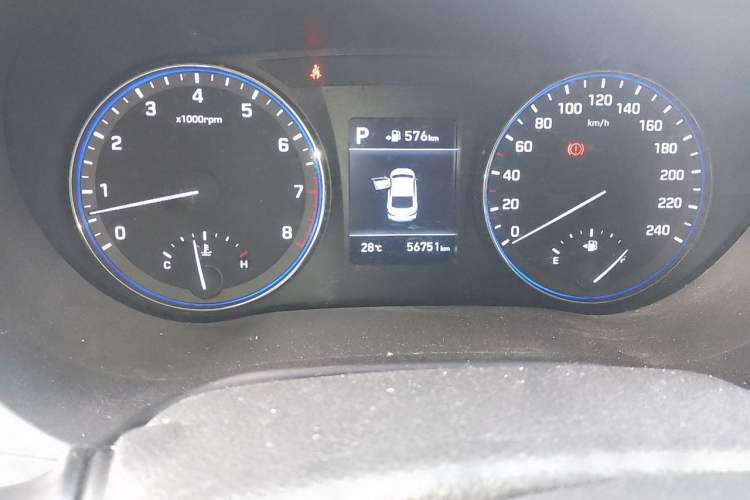 Used Hyundai Mistra 2017 1.8L Automatic Smart GLS China V Standard Odometer Close Up