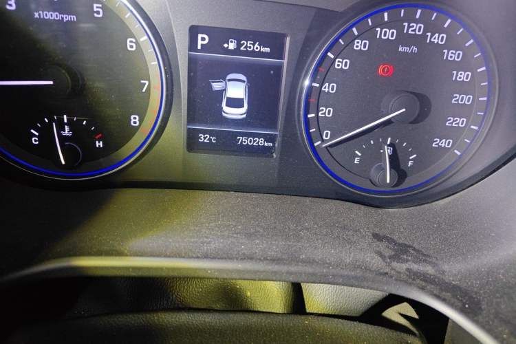 Used Hyundai Mistra 2017 1.8L Automatic Smart GLS China V Standard Odometer Close Up