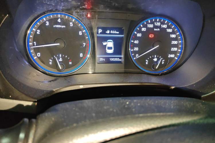Used Hyundai Mistra 2017 1.8L Automatic Smart GLS China V Standard Odometer Close Up
