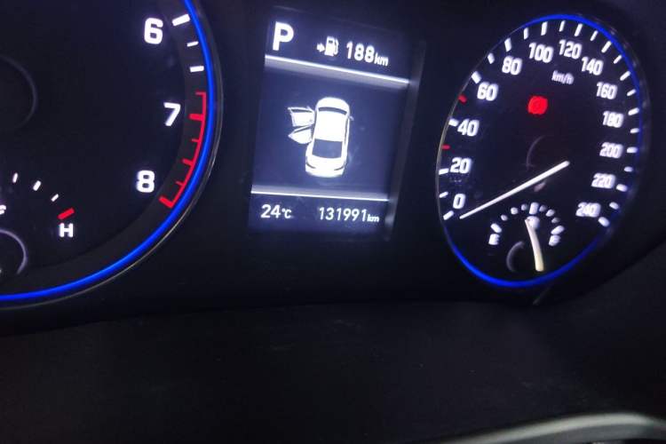 Used Hyundai Mistra 2017 1.8L Automatic Smart GLS China V Standard Odometer Close Up