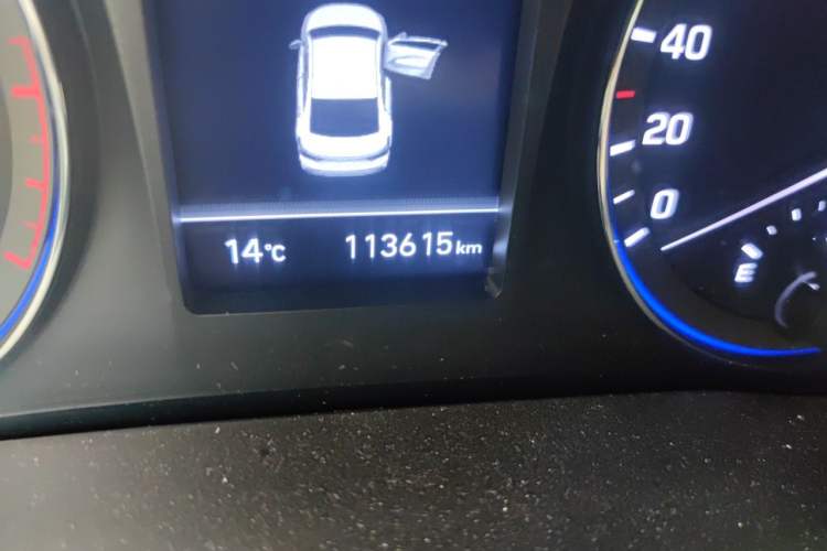 Used Hyundai Mistra 2017 1.8L Automatic Smart GLS China V Standard Odometer Close Up
