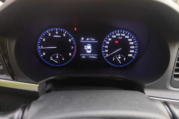 Used Hyundai Mistra 2017 1.6T Automatic Smart GLS China V Standard Odometer Close Up