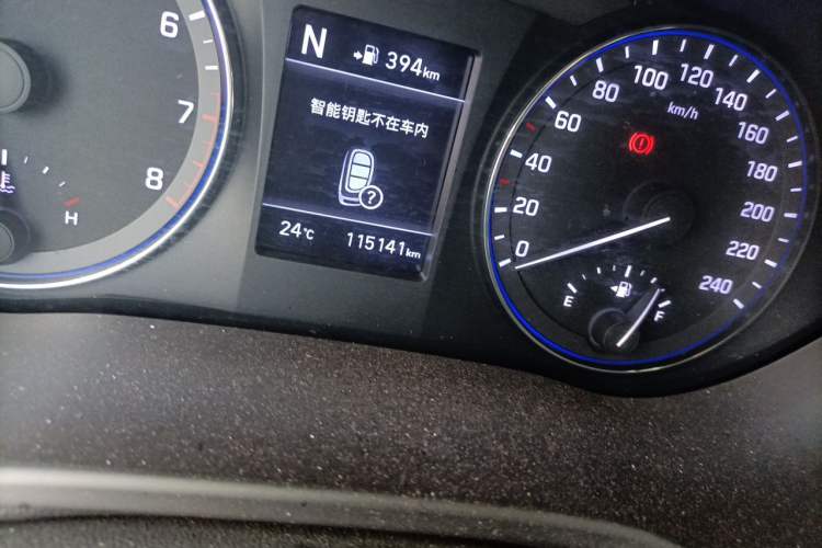 Used Hyundai Mistra 2017 1.8L Automatic Smart GLS China V Standard Odometer Close Up