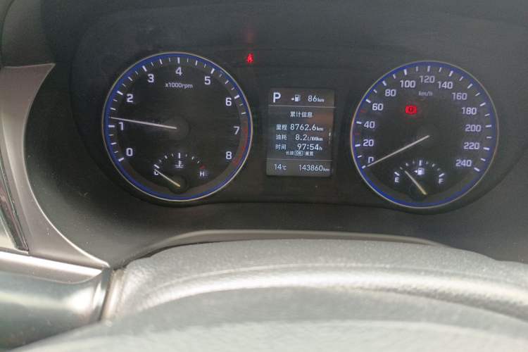 Used Hyundai Mistra 2017 1.8L Automatic Smart GLS China V Standard Odometer Close Up