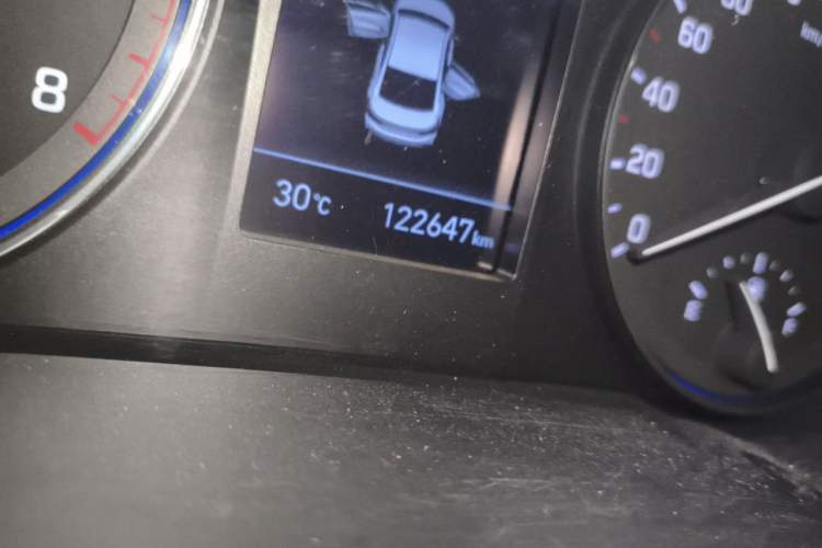 Used Hyundai Mistra 2017 1.8L Automatic Smart GLS China V Standard Odometer Close Up