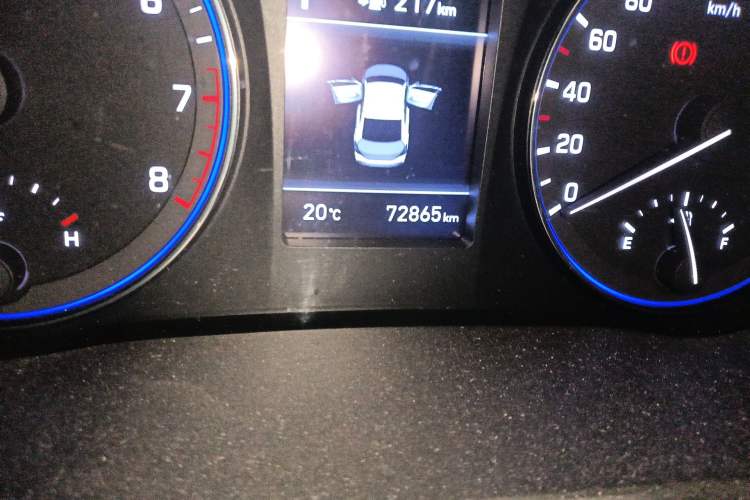 Used Hyundai Mistra 2017 1.8L Automatic Smart GLS China V Standard Odometer Close Up