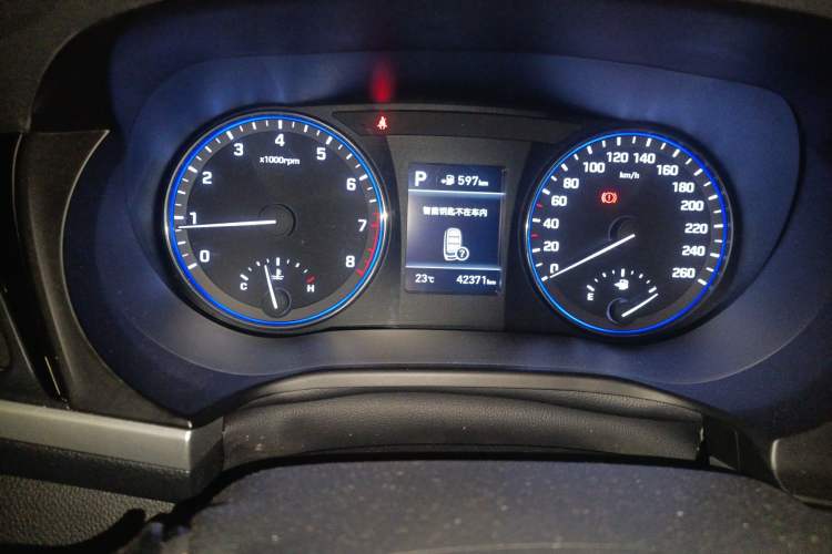 Used Hyundai Mistra 2017 1.6T Automatic Smart GLS China V Standard Odometer Close Up