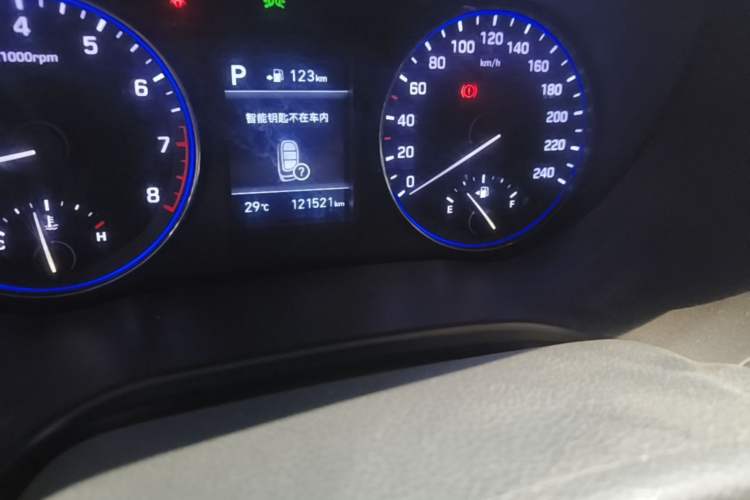Used Hyundai Mistra 2017 1.8L Automatic Smart GLS China V Standard Odometer Close Up