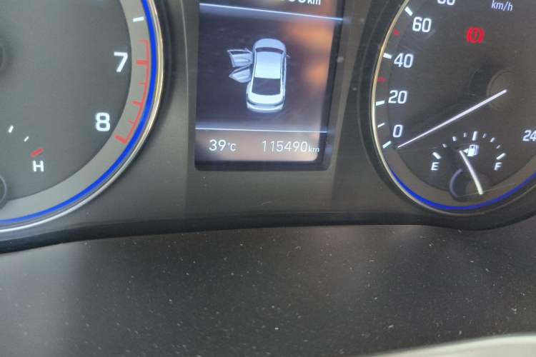 Used Hyundai Mistra 2017 1.8L Automatic Smart GLS China V Standard Odometer Close Up