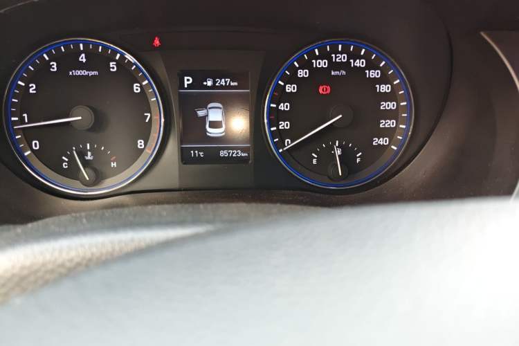Used Hyundai Mistra 2017 1.8L Automatic Smart GLS China V Standard Odometer Close Up