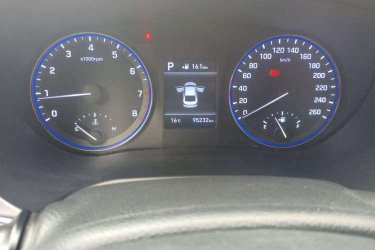 Used Hyundai Mistra 2017 1.6T Automatic Smart GLS China V Standard Odometer Close Up