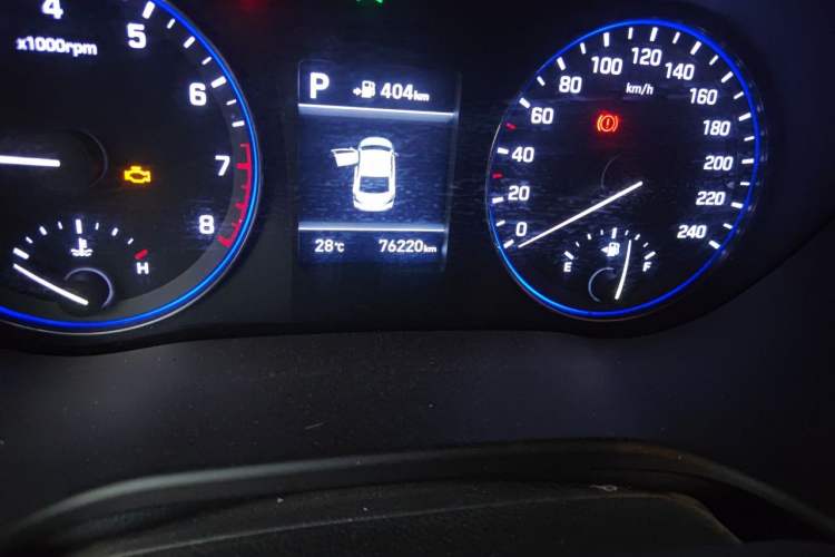 Used Hyundai Mistra 2017 1.8L Automatic Smart GLS China V Standard Odometer Close Up