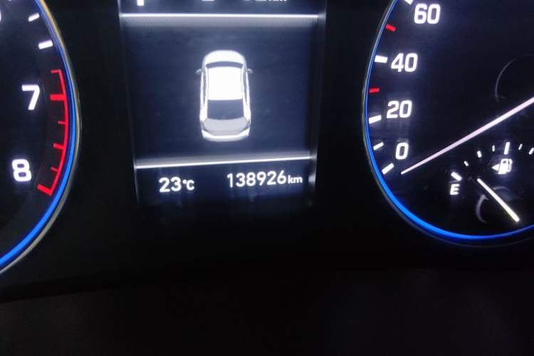 Used Hyundai Mistra 2017 1.8L Automatic Smart GLS China V Standard Odometer Close Up
