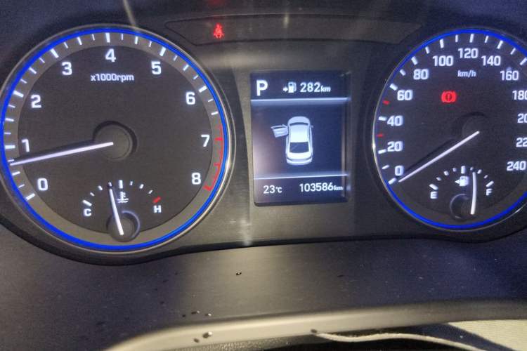 Used Hyundai Mistra 2017 1.8L Automatic Smart GLS China V Standard Odometer Close Up