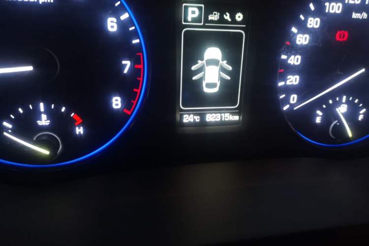 Used Hyundai Mistra 2017 1.6T Automatic Smart GLS China V Standard Odometer Close Up