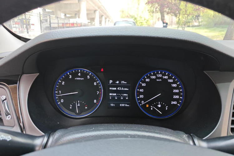 Used Hyundai Mistra 2017 1.8L Automatic Smart GLS China V Standard Odometer Close Up