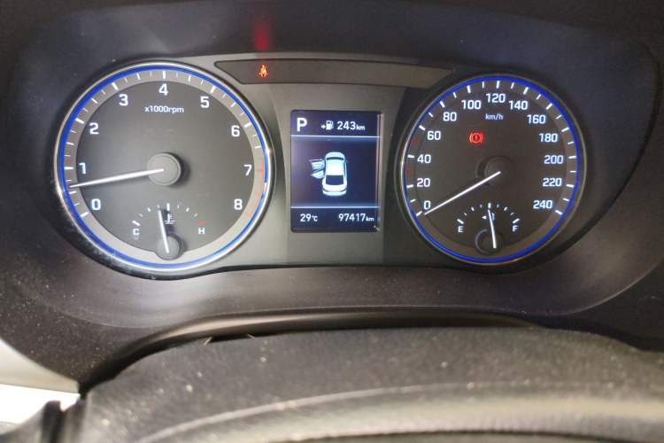 Used Hyundai Mistra 2017 1.8L Automatic Smart GLS China V Standard Odometer Close Up