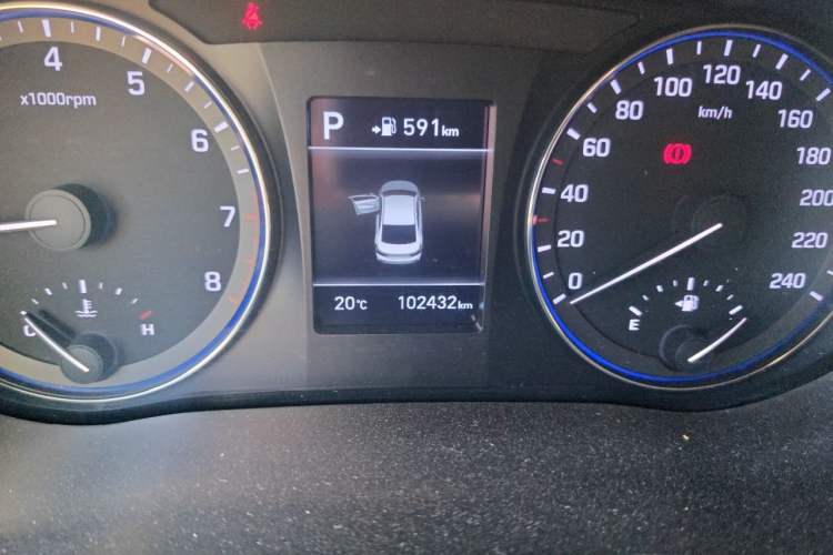 Used Hyundai Mistra 2017 1.8L Automatic Smart GLS China V Standard Odometer Close Up