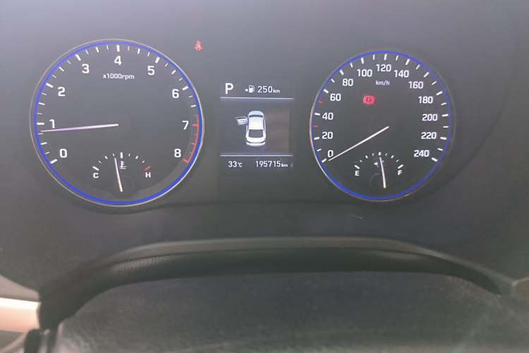Used Hyundai Mistra 2017 1.8L Automatic Smart GLS China V Standard Odometer Close Up
