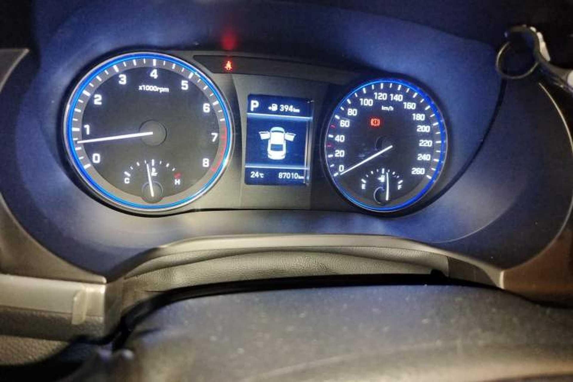 Used Hyundai Mistra 2017 1.6T Automatic Smart GLS China V Standard Odometer Close Up