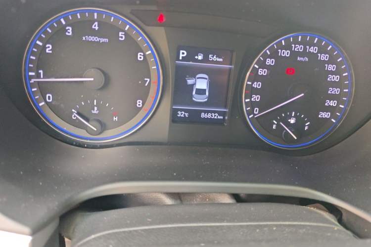 Used Hyundai Mistra 2017 1.6T Automatic Smart GLS China V Standard Odometer Close Up