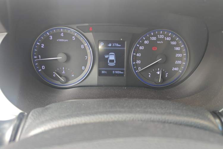Used Hyundai Mistra 2017 1.8L Automatic Smart GLS China V Standard Odometer Close Up
