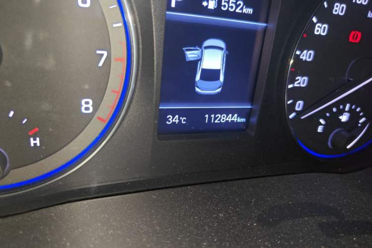 Used Hyundai Mistra 2017 1.8L Automatic Smart GLS China V Standard Odometer Close Up