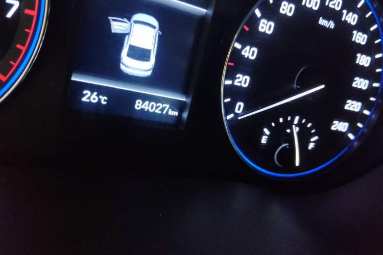 Used Hyundai Mistra 2017 1.8L Automatic Smart GLS China V Standard Odometer Close Up