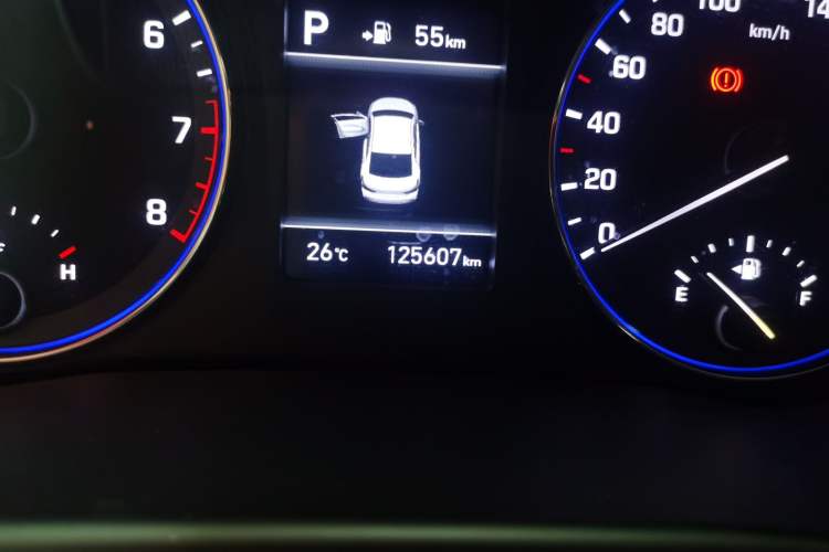 Used Hyundai Mistra 2017 1.8L Automatic Smart GLS China V Standard Odometer Close Up