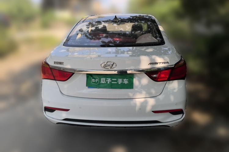 Used Hyundai Mistra 2017 1.8L Automatic Smart GLS China V Standard Rear