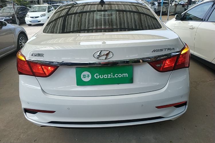 Used Hyundai Mistra 2017 1.8L Automatic Smart GLS China V Standard Rear
